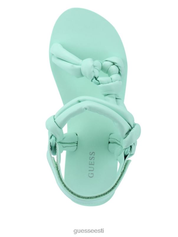 albina sõlmitud platvormiga sandaalid denimlipsuvärv GUESS jalatsid naised BB4BB3482