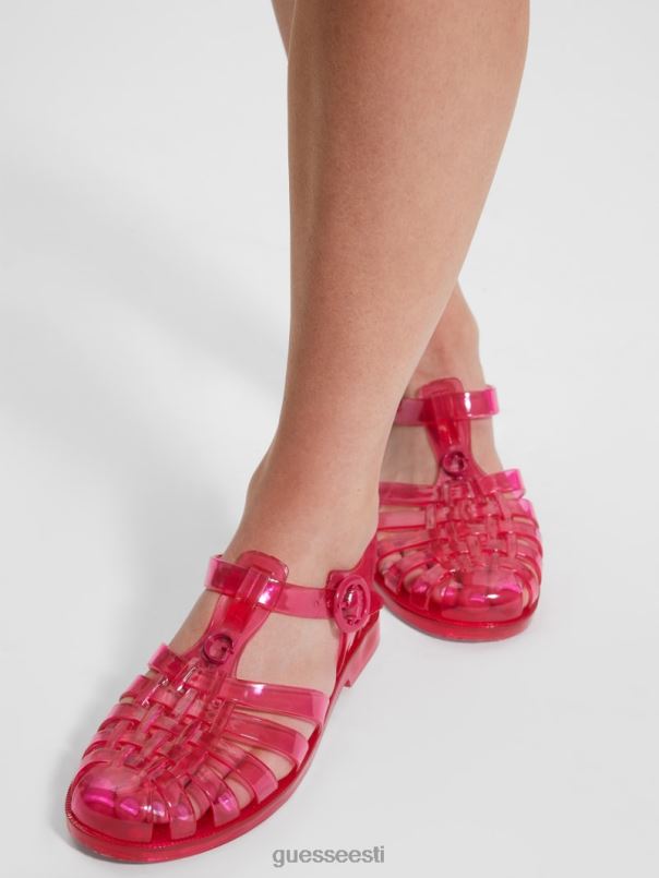 želee sandaalid keskmine roosa GUESS jalatsid naised BB4BB3480
