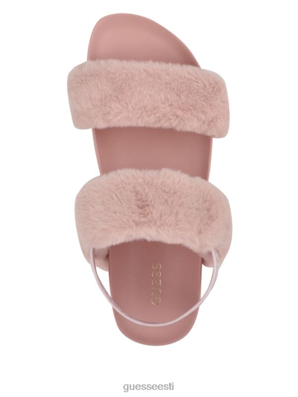 fabin kunstkarusnahast sandaal roosa GUESS jalatsid naised BB4BB3503
