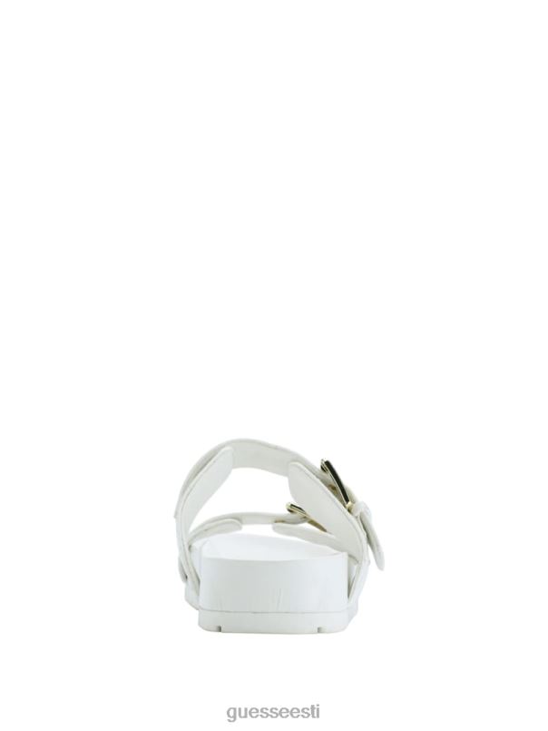 felda tepitud pandlaga sandaalid valge GUESS jalatsid naised BB4BB3500
