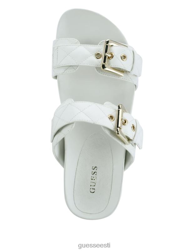 felda tepitud pandlaga sandaalid valge GUESS jalatsid naised BB4BB3500