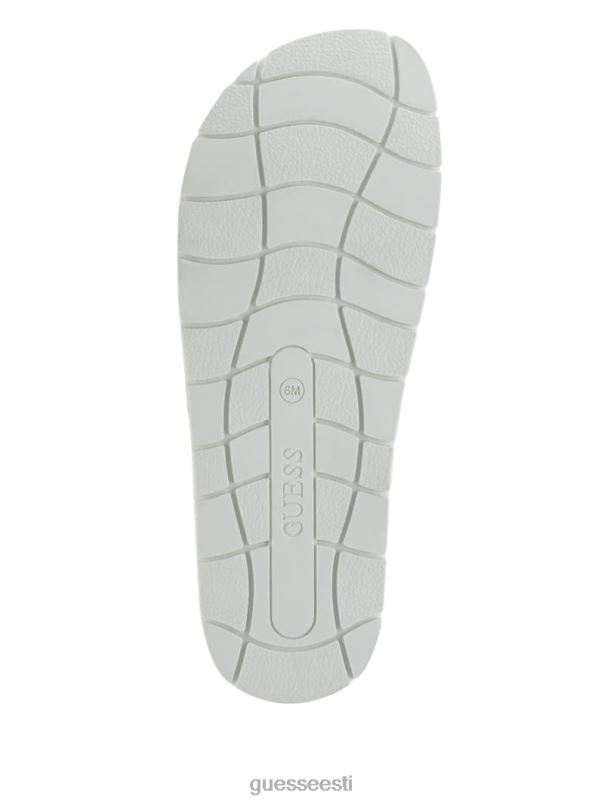 felda tepitud pandlaga sandaalid valge GUESS jalatsid naised BB4BB3500
