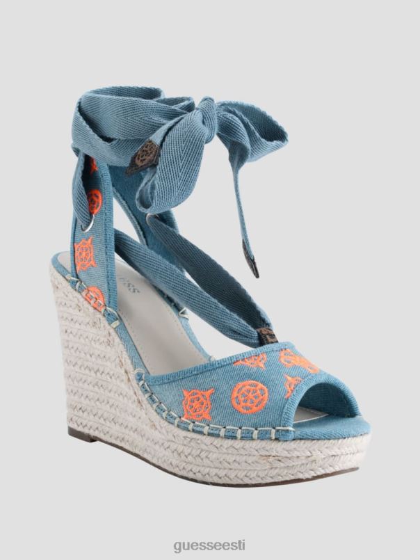 halona lips espadrill kiilud denimlipsuvärv GUESS jalatsid naised BB4BB3448