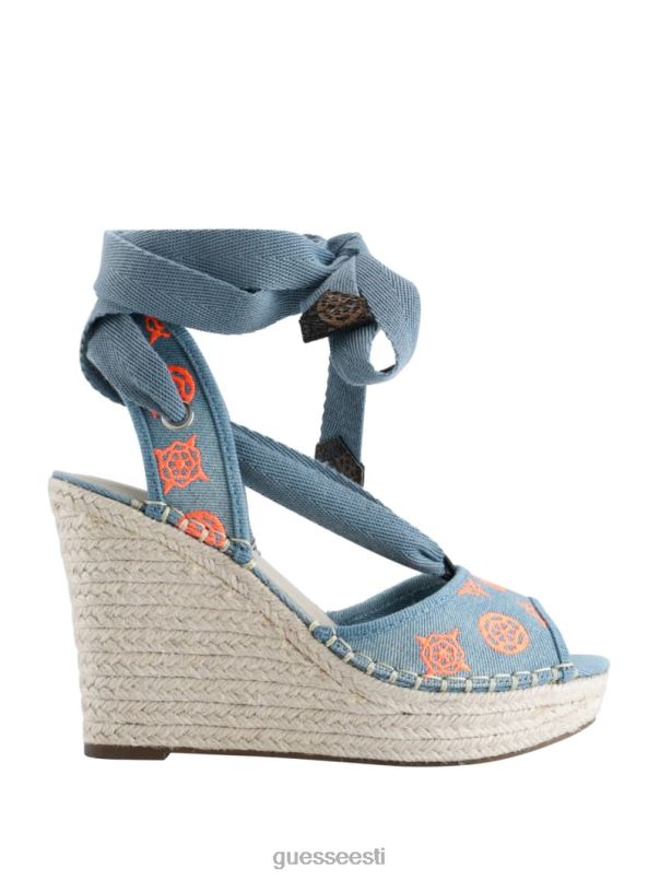 halona lips espadrill kiilud denimlipsuvärv GUESS jalatsid naised BB4BB3448