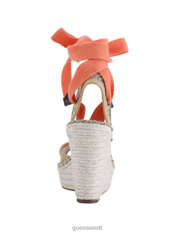 halona lips espadrill kiilud keskmine pruun GUESS jalatsid naised BB4BB3447