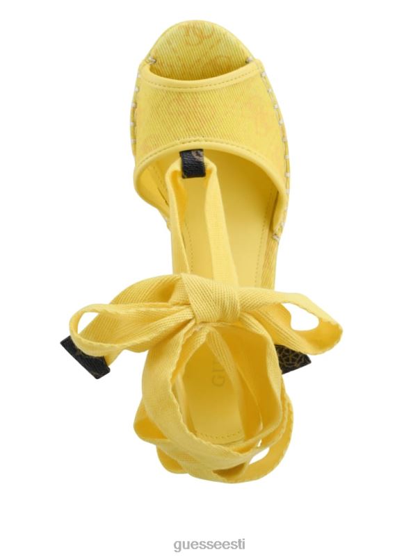 halona lips espadrill kiilud kollane GUESS jalatsid naised BB4BB3449