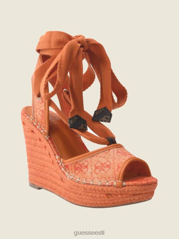 halona lips espadrill kiilud oranž GUESS jalatsid naised BB4BB3486