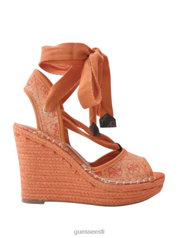 halona lips espadrill kiilud oranž GUESS jalatsid naised BB4BB3486