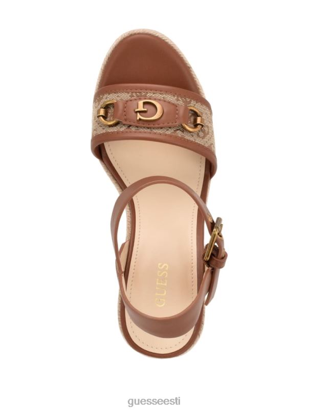 hisley kiilu sandaalid keskmine pruun GUESS jalatsid naised BB4BB3443