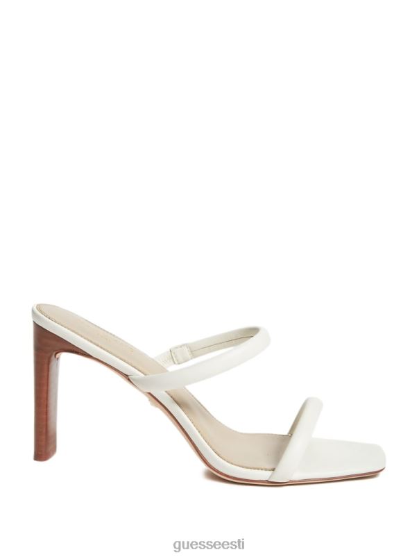 pärlnahast topeltrihmaga sandaal elevandiluust GUESS jalatsid naised BB4BB3417