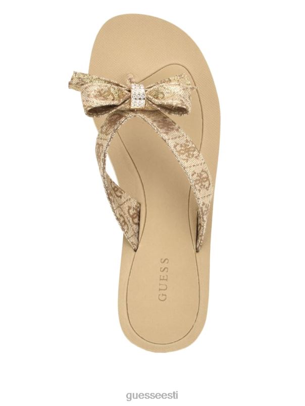 tuta kikilipsuga sandaalid kullast GUESS jalatsid naised BB4BB3457