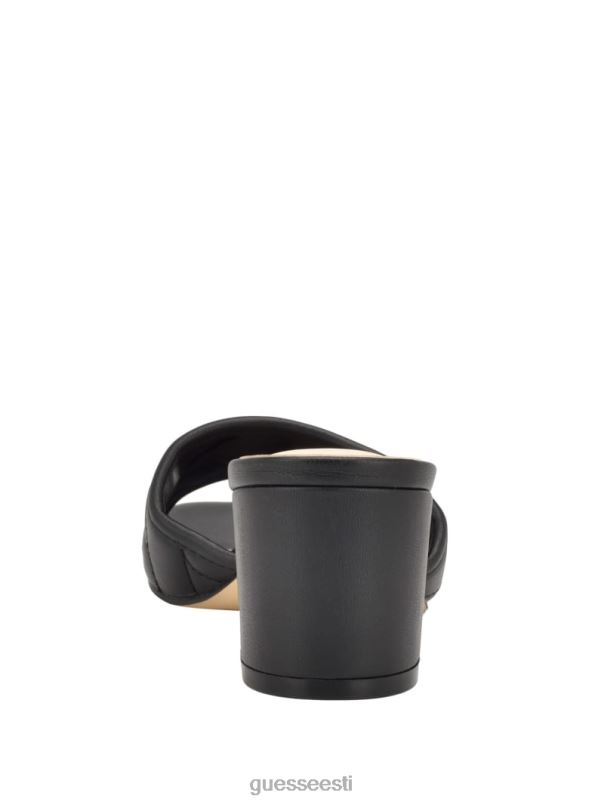 ulliy kontsaga sandaalid must GUESS jalatsid naised BB4BB3402