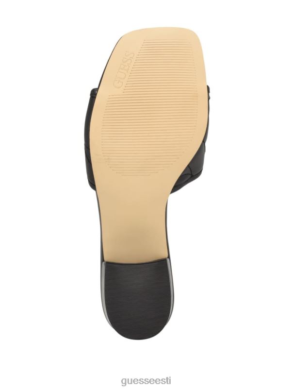 ulliy kontsaga sandaalid must GUESS jalatsid naised BB4BB3402