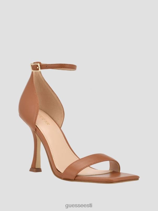 yaeli nahast kontsad keskmine pruun GUESS jalatsid naised BB4BB3399