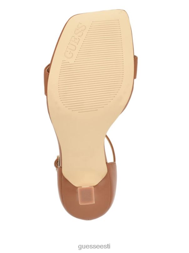 yaeli nahast kontsad keskmine pruun GUESS jalatsid naised BB4BB3399