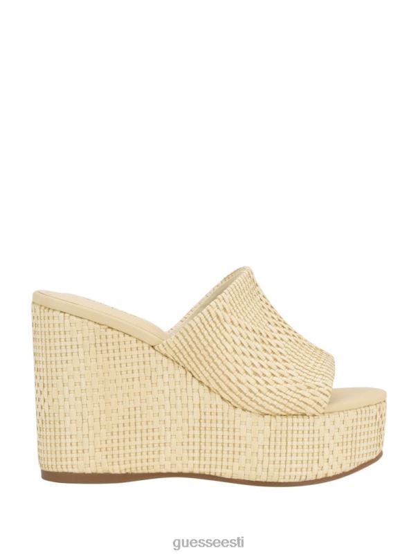 yenisa kootud kiilu sandaalid kerge loomulik GUESS jalatsid naised BB4BB3463