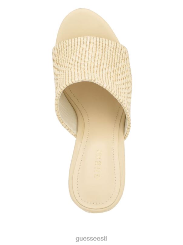 yenisa kootud kiilu sandaalid kerge loomulik GUESS jalatsid naised BB4BB3463