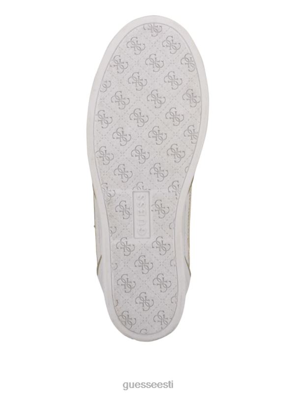 Fiora logoga kiiltossud keskmine pruun GUESS jalatsid naised BB4BB3372