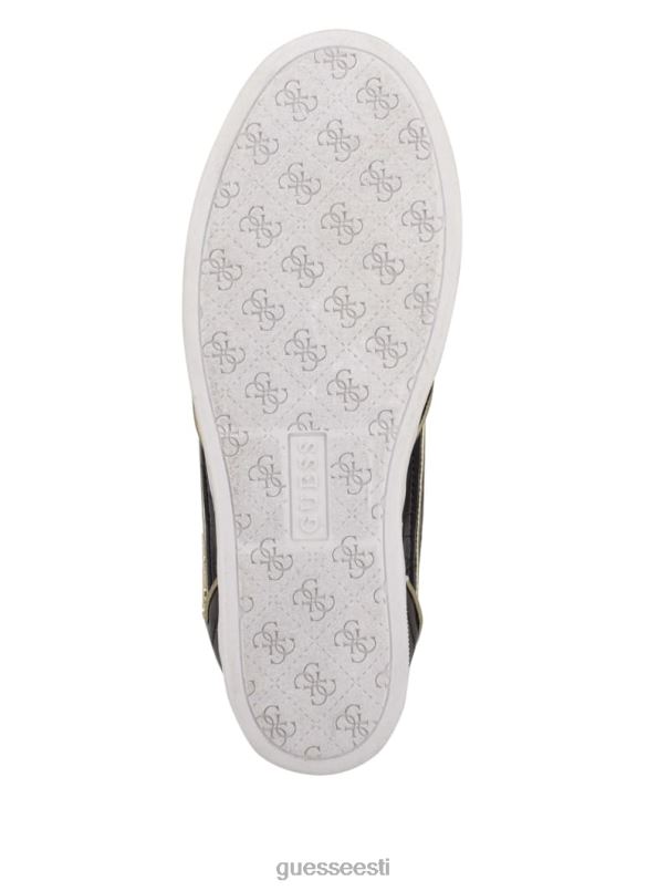 Fiora logoga kiiltossud must GUESS jalatsid naised BB4BB3379