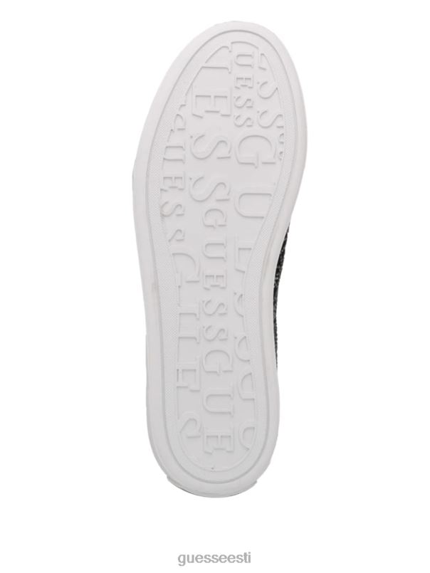 gelsen rhinestone logoga madalad tossud must GUESS jalatsid naised BB4BB3355