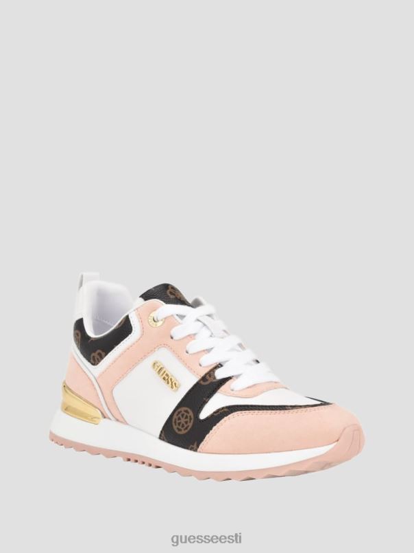 kadlin logoga tossud keskmine roosa GUESS jalatsid naised BB4BB3346