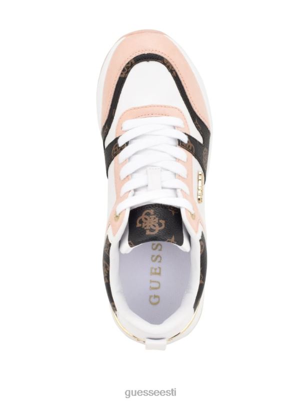 kadlin logoga tossud keskmine roosa GUESS jalatsid naised BB4BB3346