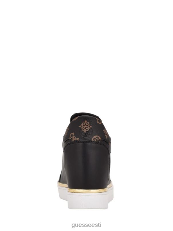 kiiremad peidetud kiiluga tossud must GUESS jalatsid naised BB4BB3376