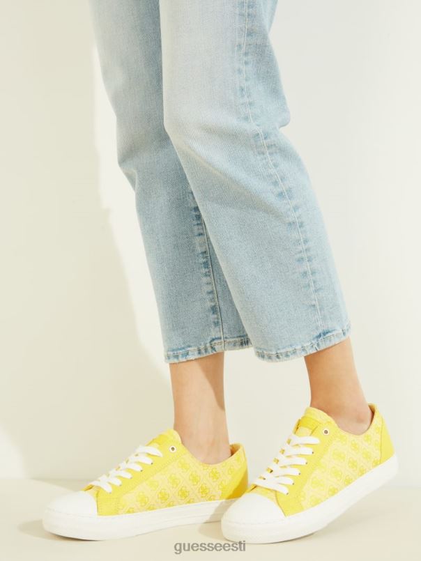passit logoga madalad tossud kollane GUESS jalatsid naised BB4BB3363