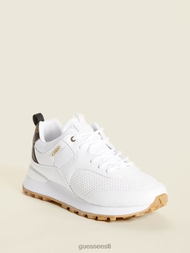 selvie perforeeritud tossud valge kuld GUESS jalatsid naised BB4BB2464