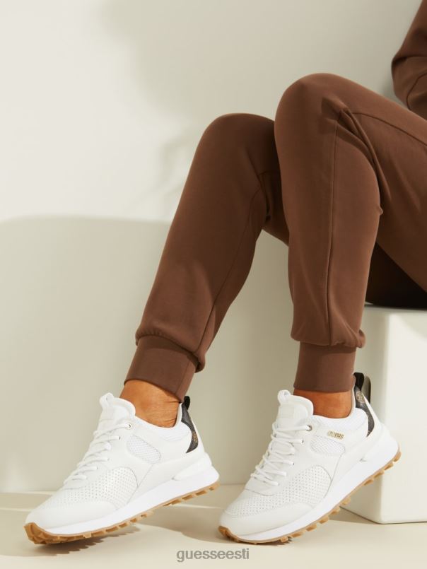 selvie perforeeritud tossud valge kuld GUESS jalatsid naised BB4BB2464