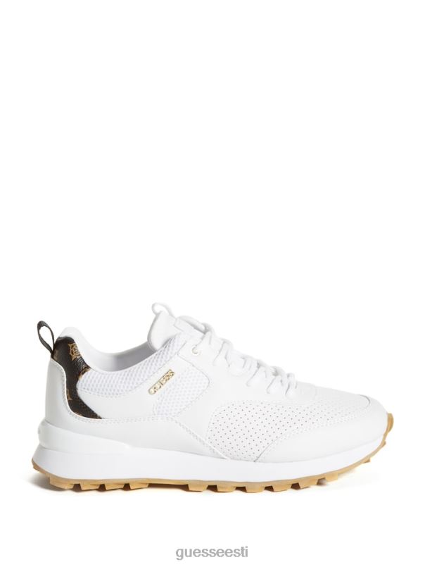 selvie perforeeritud tossud valge kuld GUESS jalatsid naised BB4BB2464