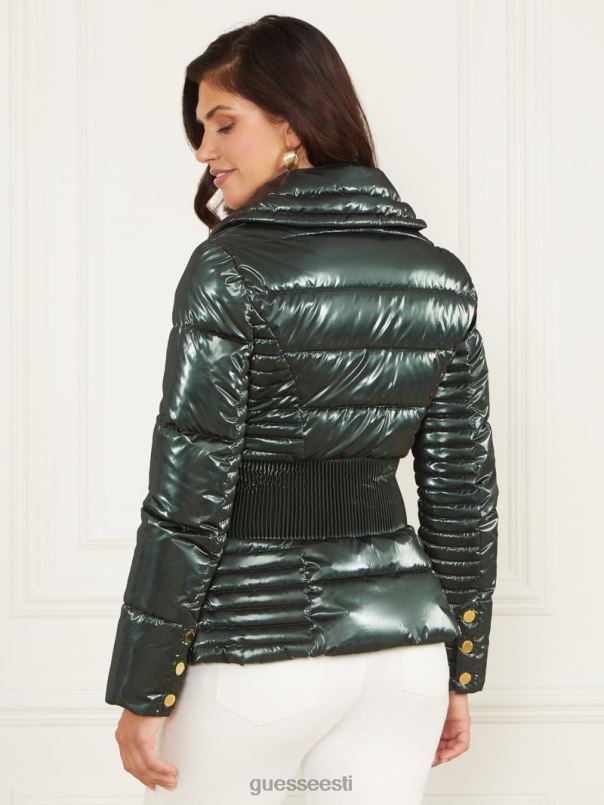 Annie puffer jope šenillroheline GUESS kehakate naised BB4BB1871
