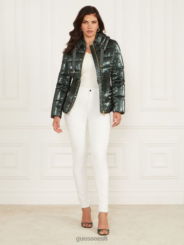 Annie puffer jope šenillroheline GUESS kehakate naised BB4BB1871