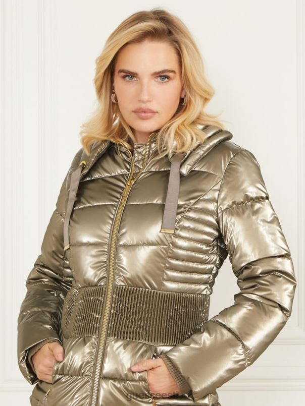 Annie puffer jope looduslik siena multi GUESS kehakate naised BB4BB1973