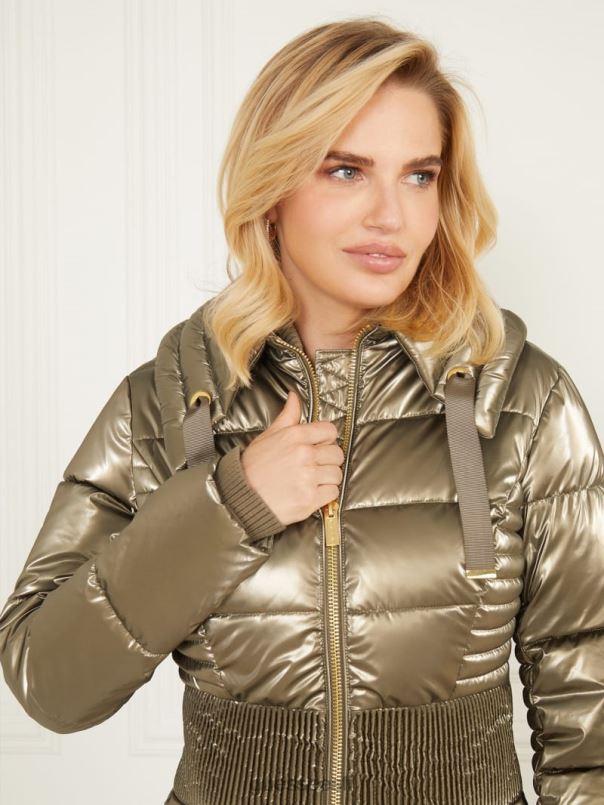 Annie puffer jope looduslik siena multi GUESS kehakate naised BB4BB1973