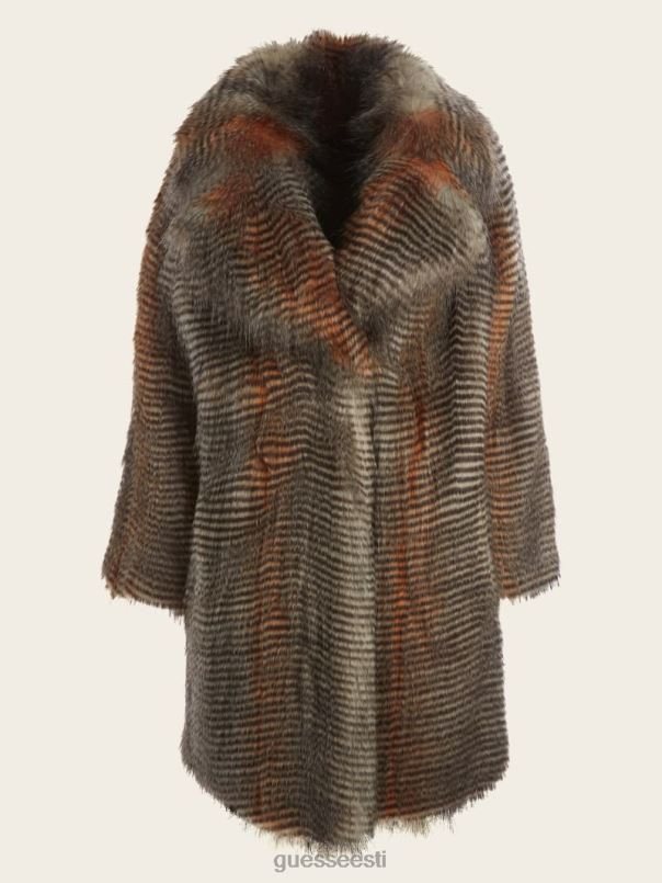 alexandra kunstkarusnahast mantel mikrotriibuline karusnahk GUESS kehakate naised BB4BB1860