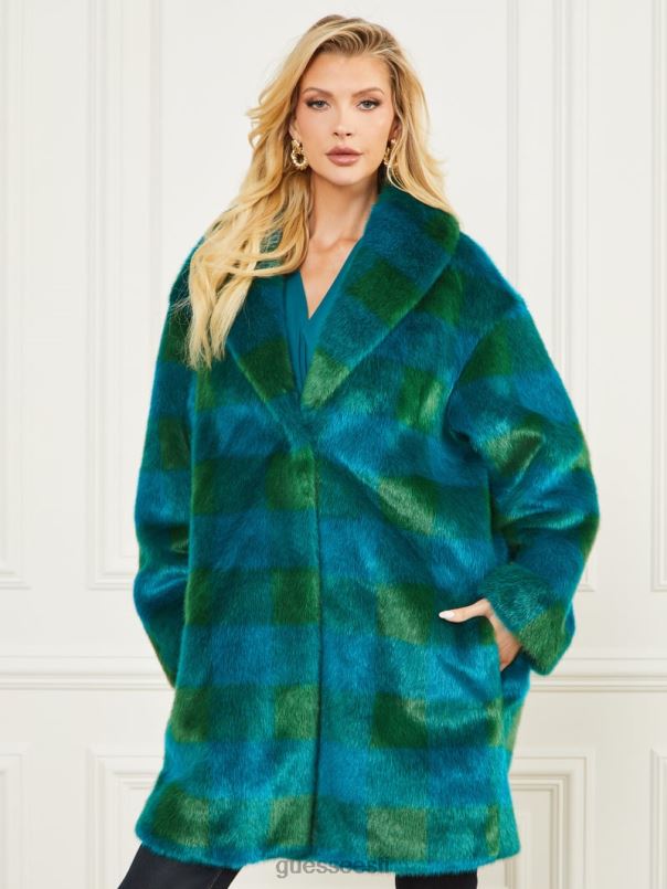 rochelle mantel roheline ja bermuda sinine GUESS kehakate naised BB4BB1911