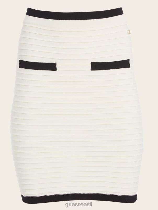amba reljeefne triibuline seelik liivane kallas/must GUESS kehakate naised BB4BB2367