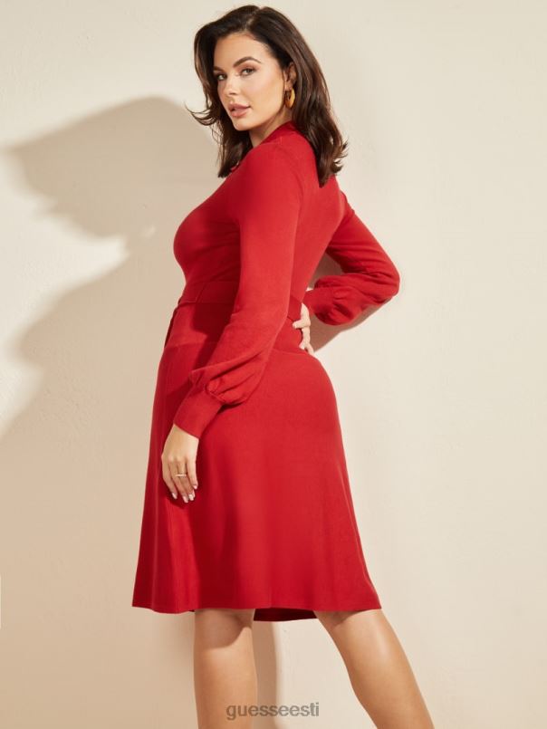 brooklyni kampsun kleit samba punased vibratsioonid GUESS kehakate naised BB4BB883