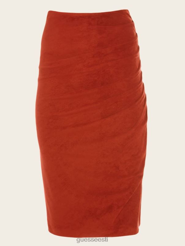 hudsoni pliiatsi seelik tume moospunane GUESS kehakate naised BB4BB2369