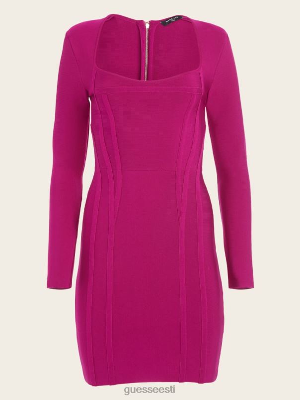 kagan sidemega kleit punane roos GUESS kehakate naised BB4BB717