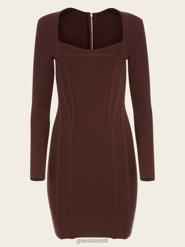 kagan sidemega kleit tume burboon GUESS kehakate naised BB4BB642