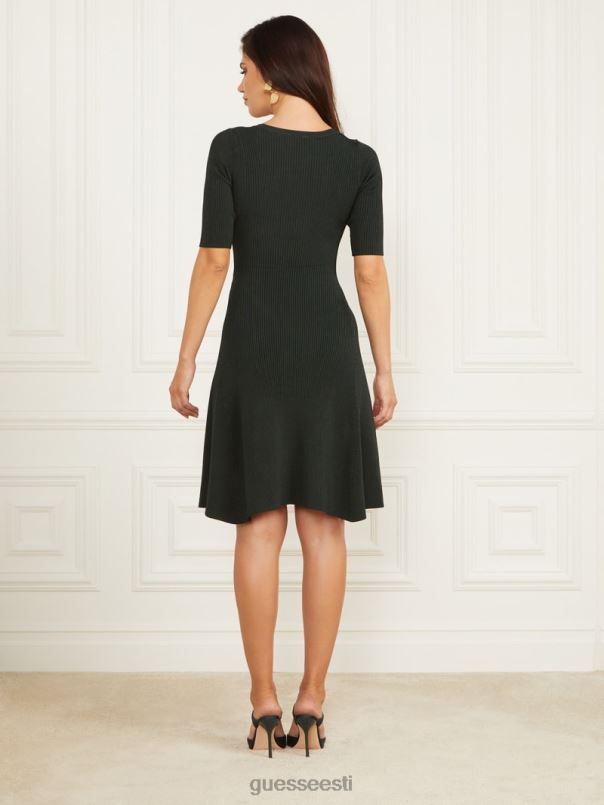 laila soonikuga kampsun kleit šenillroheline GUESS kehakate naised BB4BB873