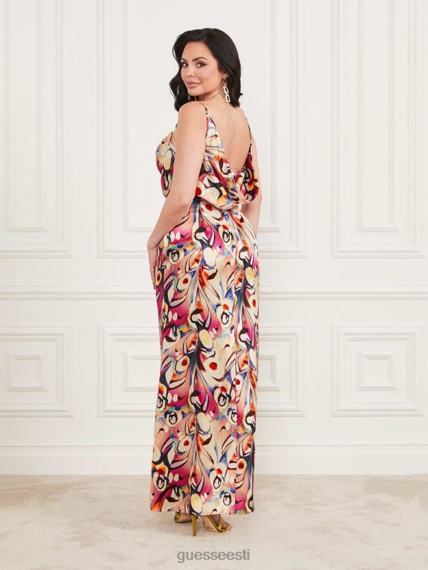 madelyn siidist maksikleit imedemaa trükk GUESS kehakate naised BB4BB515