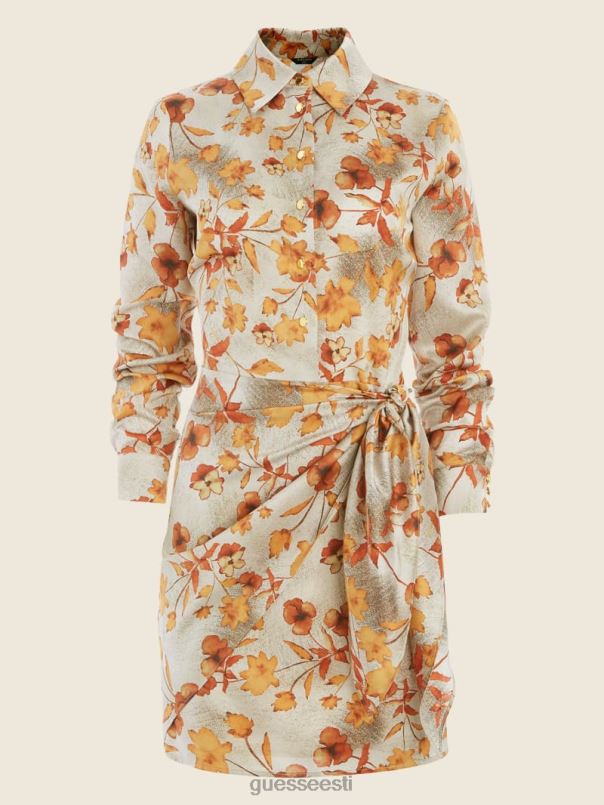 sügisene õhtukleit sügishämarustrükk GUESS kehakate naised BB4BB825