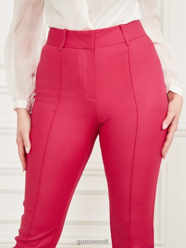 franca chino püksid suveniirroosa GUESS kehakate naised BB4BB2147