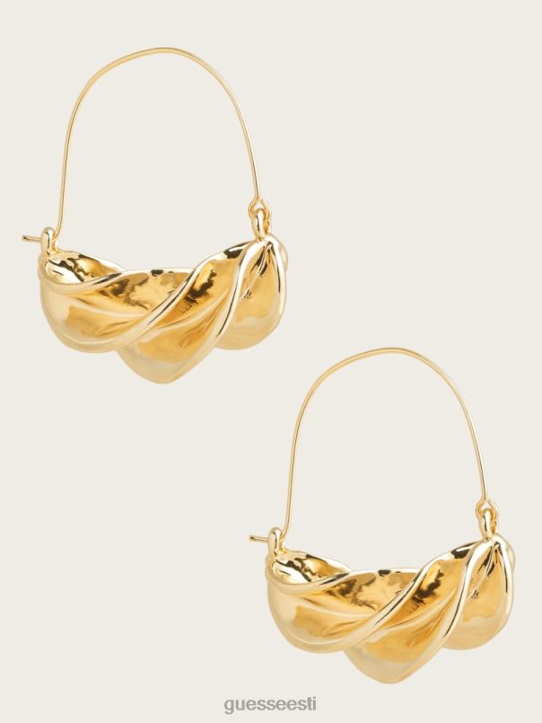 14k kullatud keerdrõngaga kõrvarõngas hõbe/kuld GUESS tarvik naised BB4BB3916