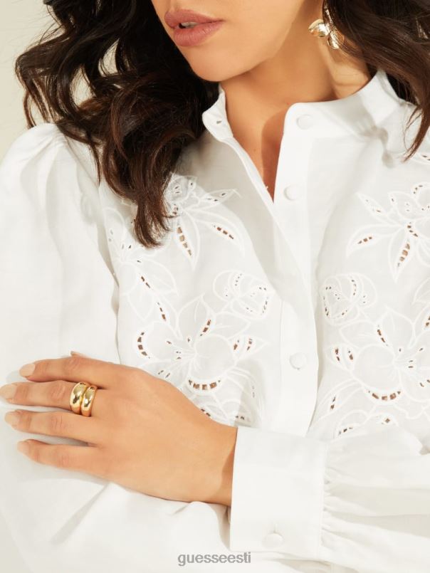 14k kullatud kuppelsõrmuse komplekt hõbe/kuld GUESS tarvik naised BB4BB3927