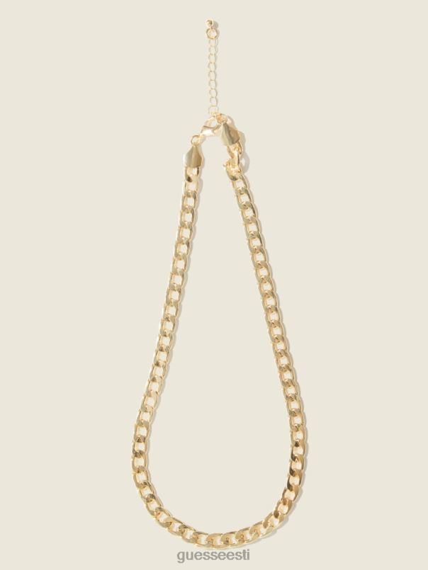 14k kullatud ääreketi kaelakee hõbe/kuld GUESS tarvik naised BB4BB3858