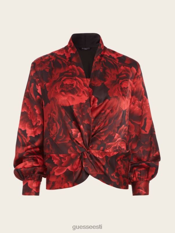 daphne pluus kannatuslillede trükk GUESS kehakate naised BB4BB1269